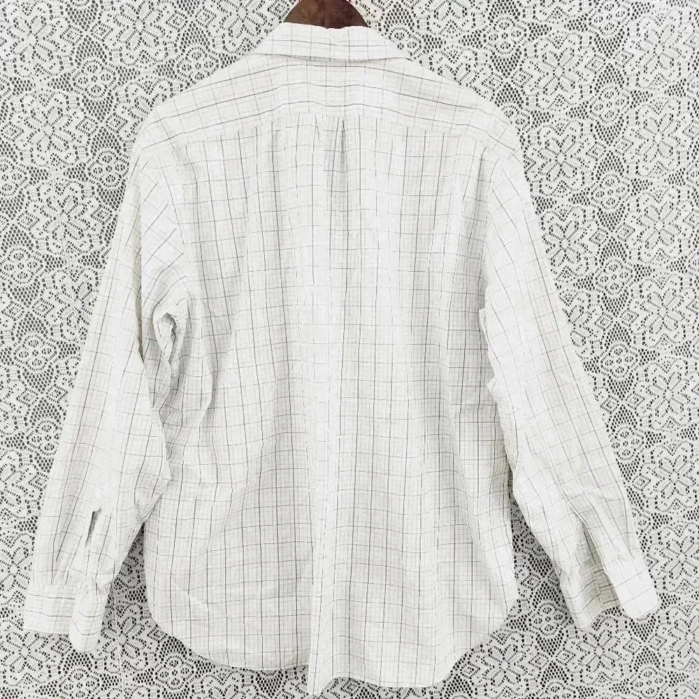 J. Crew Button down Plaid Men's Dress Shirt L
